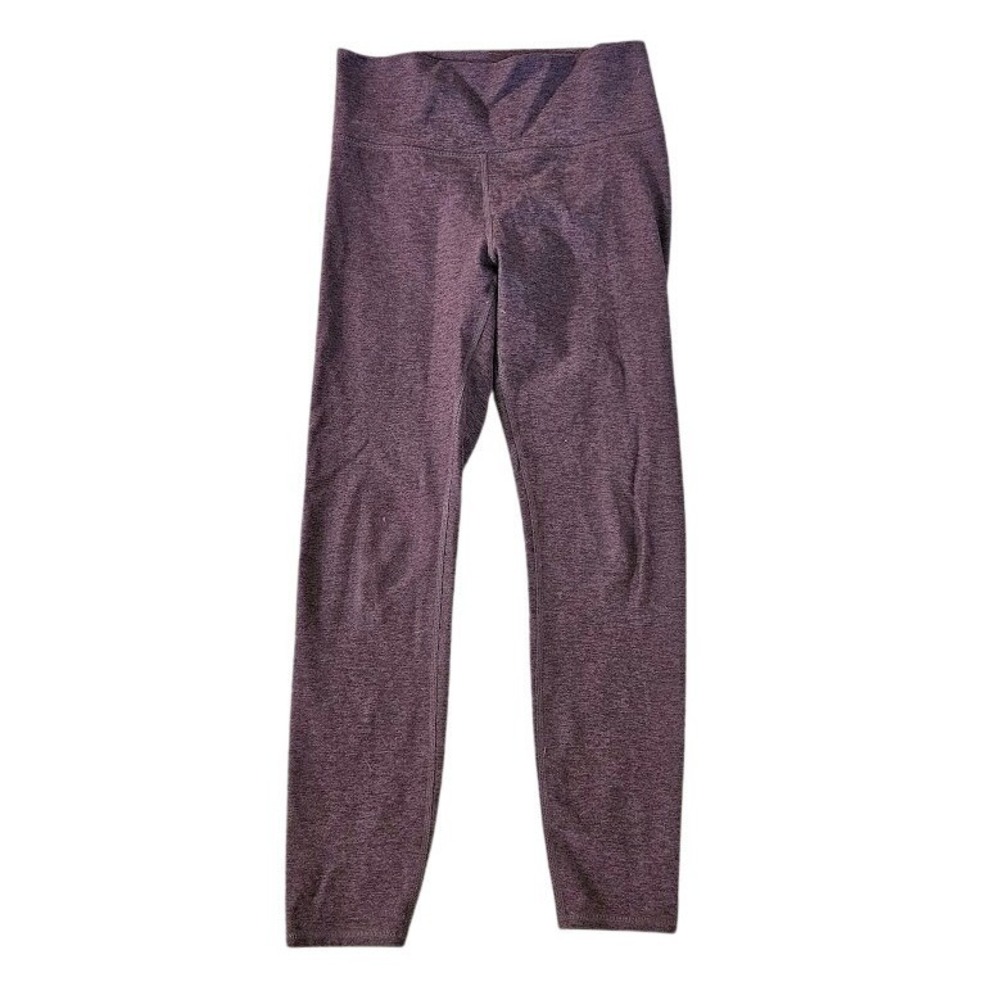 Vuori Performance Leggings Womens XS Heathered Plum Purple Athletic Yoga Pants